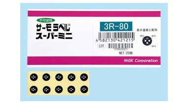 日本日油技研NIGK測(cè)溫紙超小型3R系列5度間隔