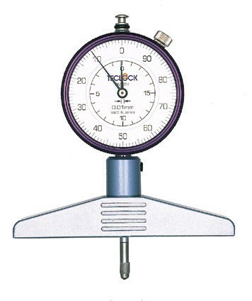 日本進(jìn)口高精度得樂TECLOCK指針式深度計(jì)DM-224