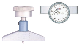 日本原裝進口高精度得樂TECLOCK背測式指針式深度計DM-273