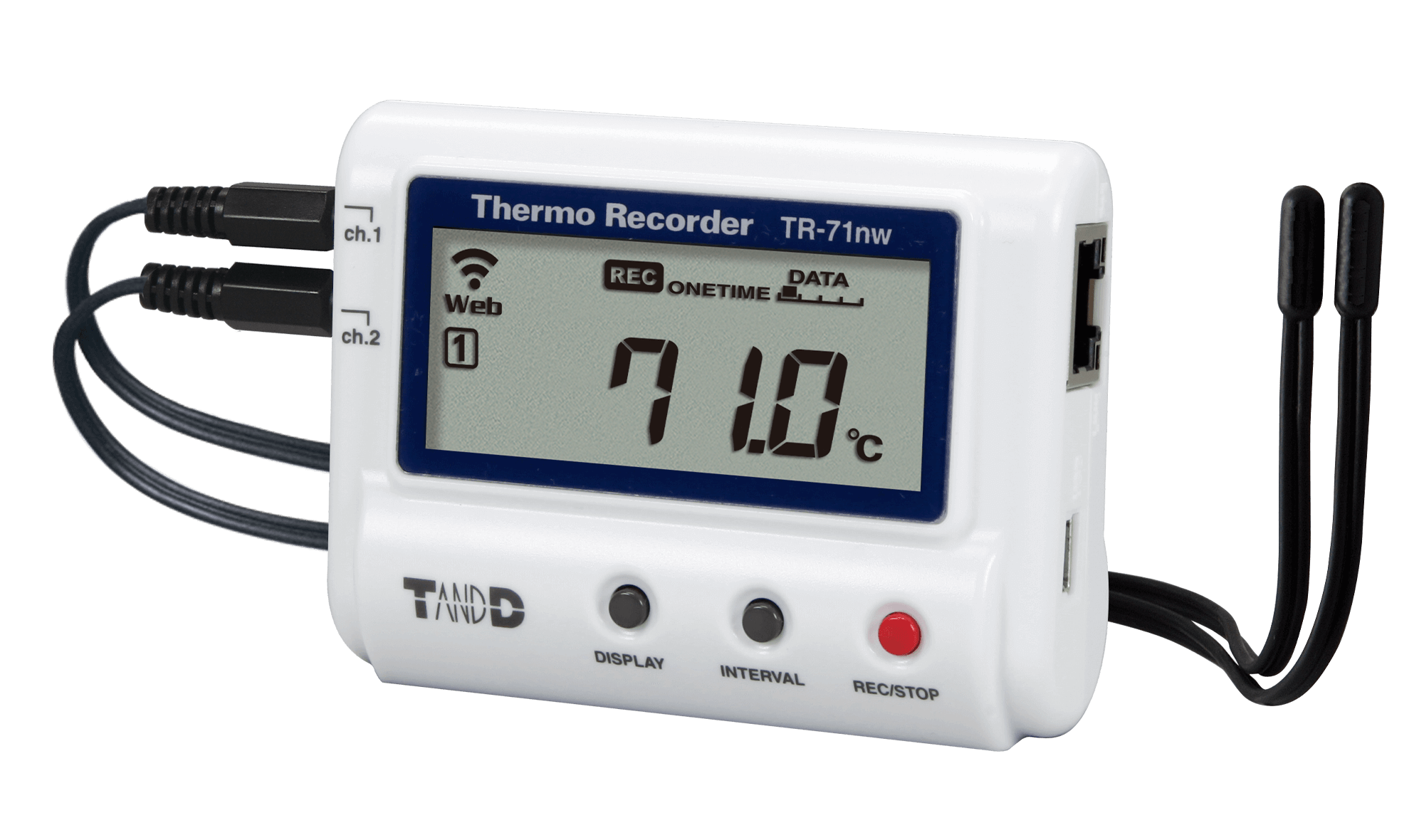 日本進口tandd溫度記錄儀TR-71nw  -60 至 155℃