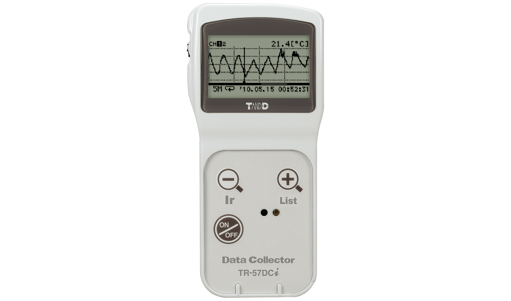 日本進口TANND手持式數(shù)據(jù)采集器帶有易于讀取的 LCDTR-57DCi 